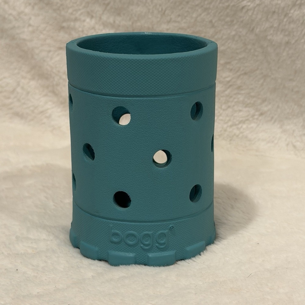 Bogg Bag Bogg Boozie Insulated Can Holder Teal Blue Pool Beach Drink Cooler 12oz